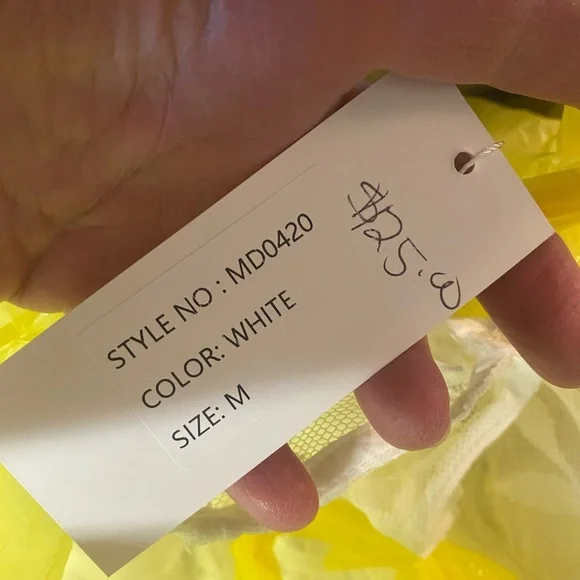 AMELLIA Bohemian White Lace Maxi Dress - Picture 15 of 16